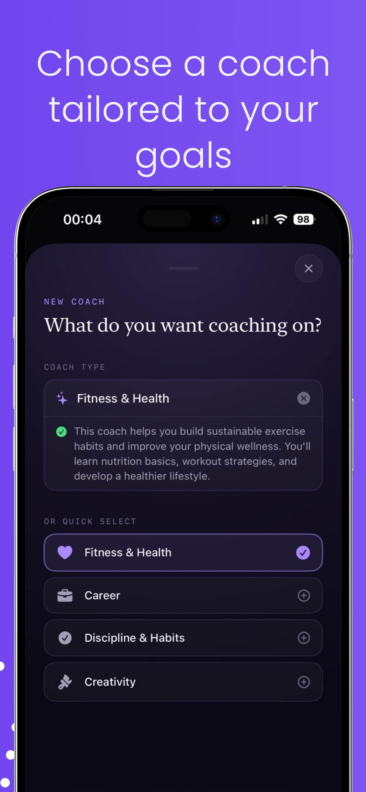 Mentor: AI Life Coach screenshot 3