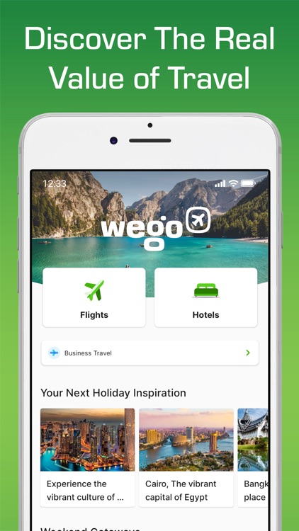 Wego Flights & Hotels Booking screenshot-0