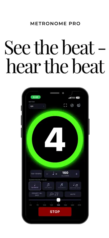 Metronome Pro screenshot 1 of 6