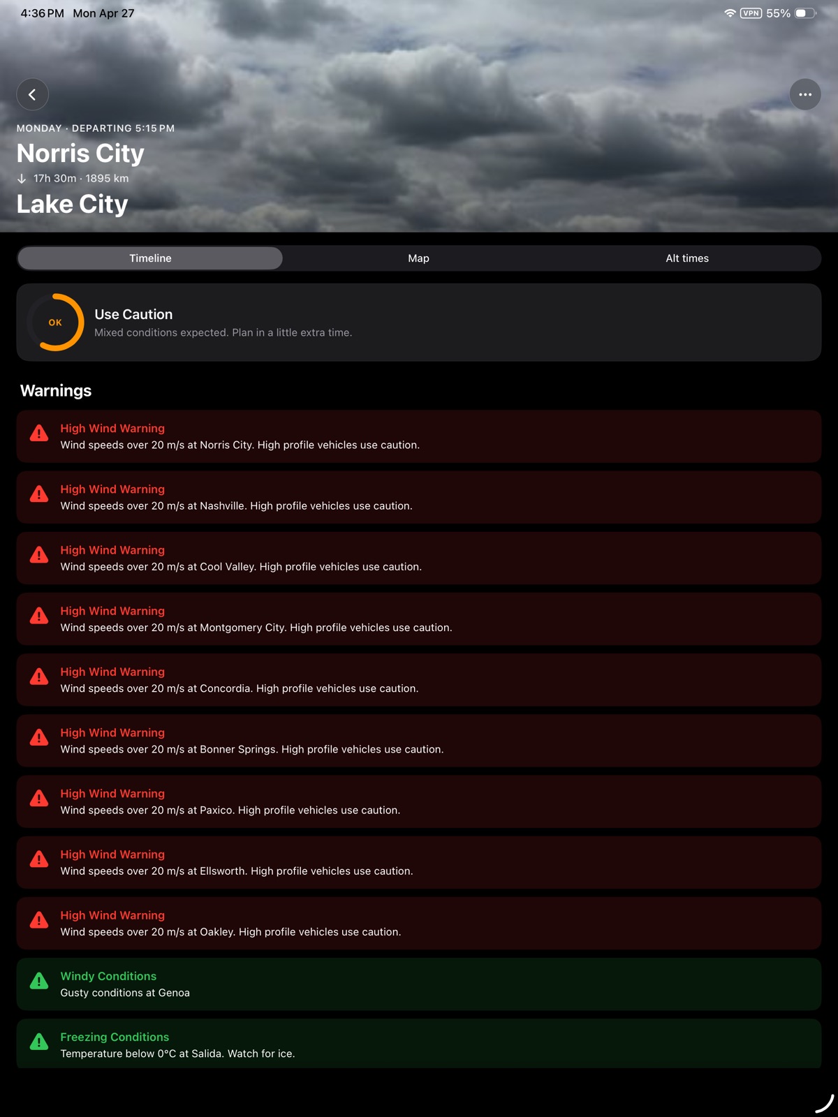 DriveCast ipad screenshot 3
