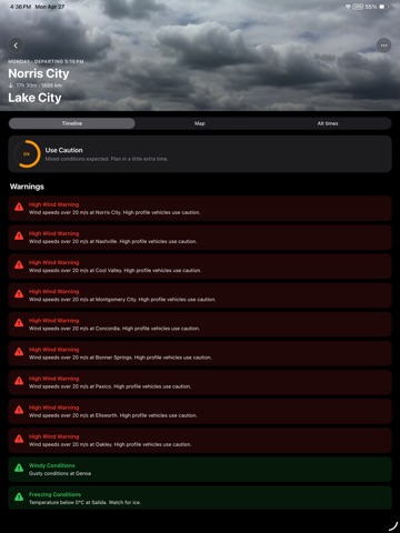 DriveCast ipad screenshot 4