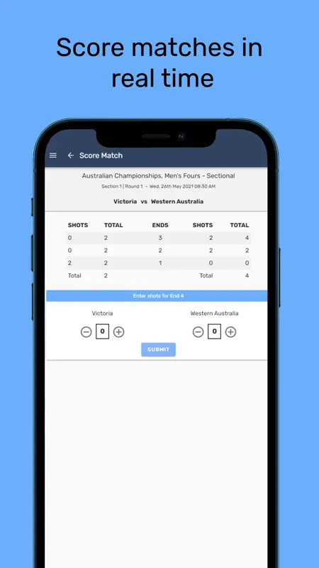 BowlsLink Scoring screenshot 3 of 3