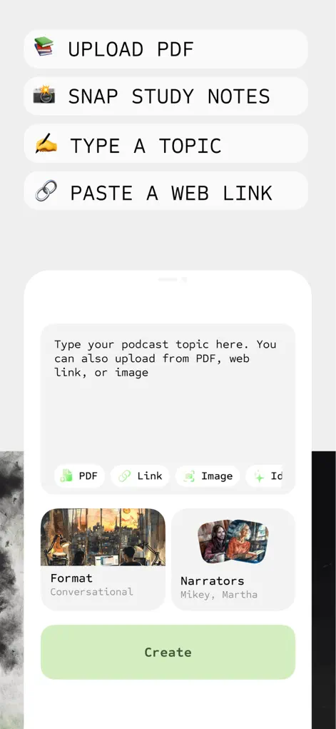 Poddle - AI podcast lessons - Education App | MWM