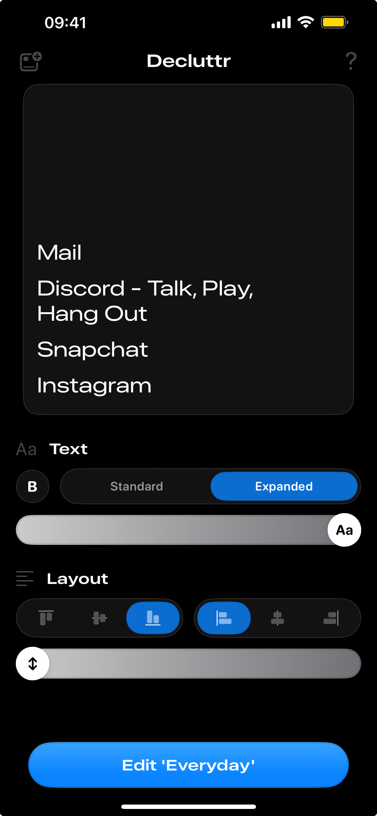 Decluttr: Dumb Phone Launcher