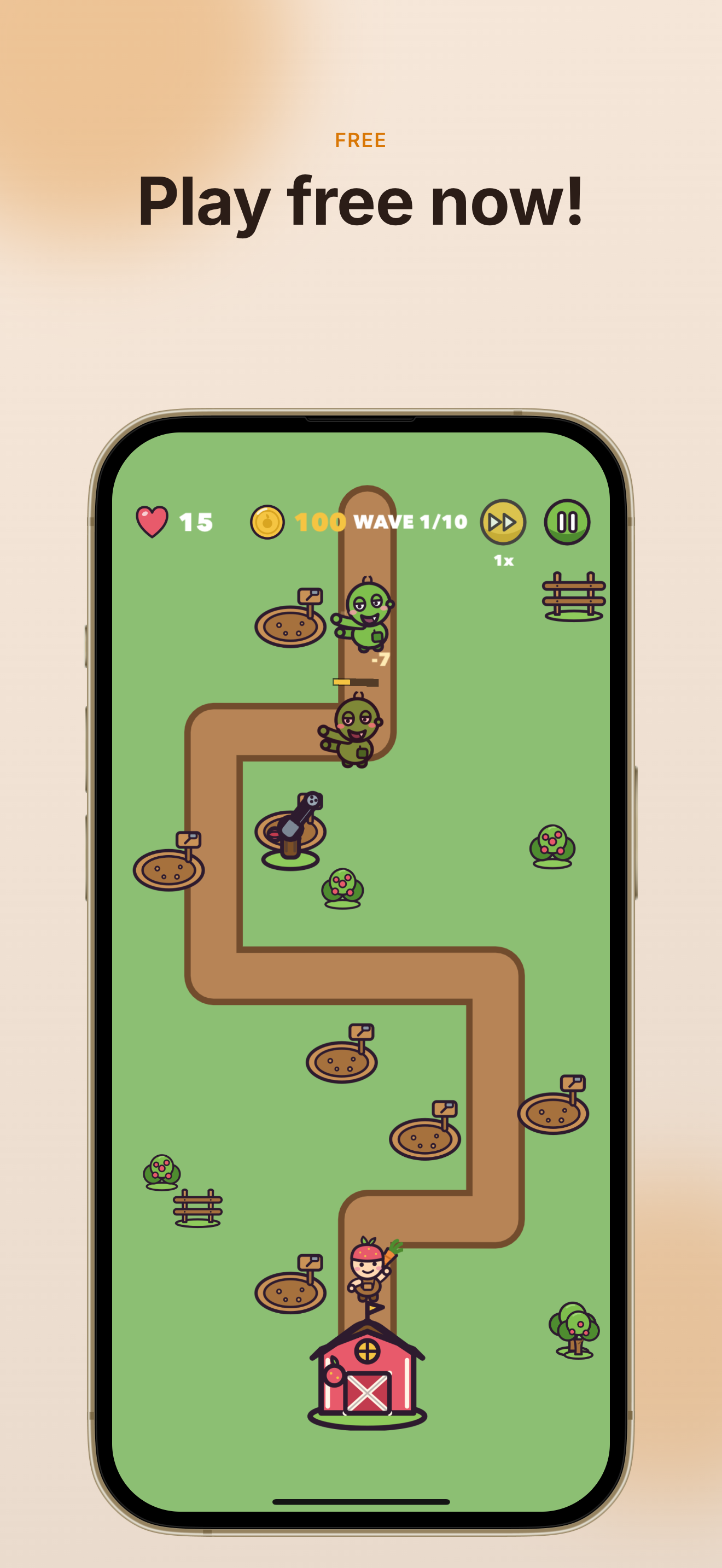 Zomberry Defense: Zombie TD screenshot 6