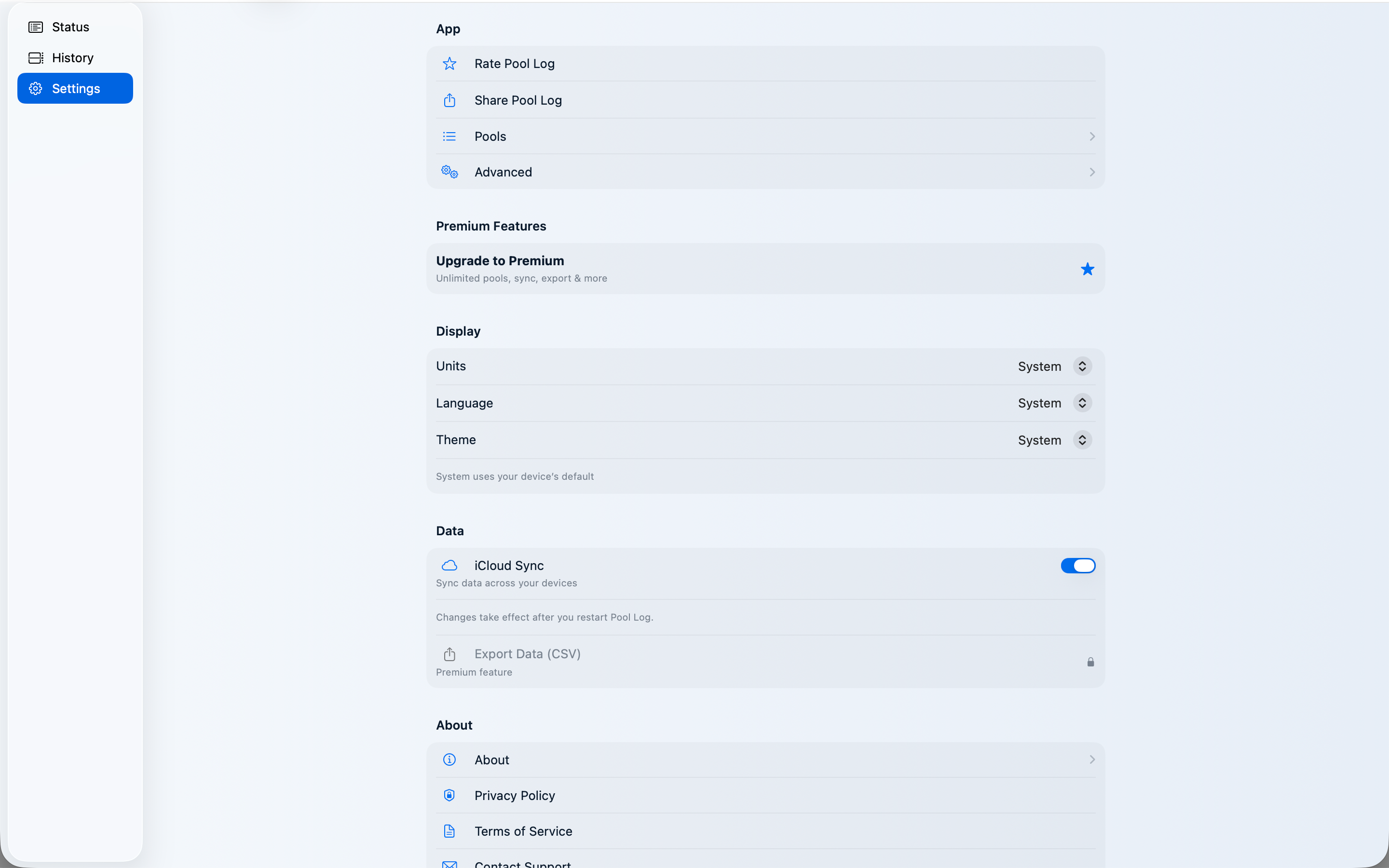 Pool Log screenshot 17