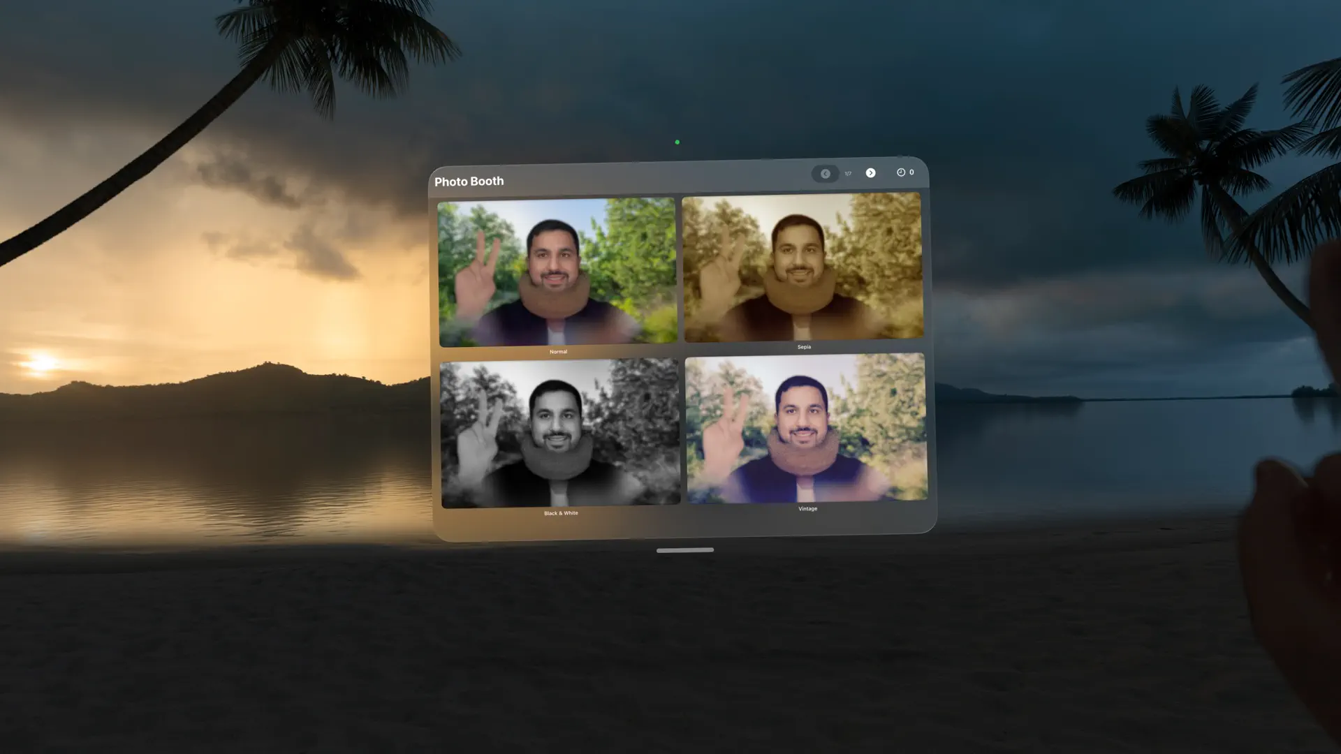 Persona Booth Vision screenshot