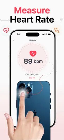 Heart Beat: Heart Rate Monitor iPhone Ekran Görüntüsü 1