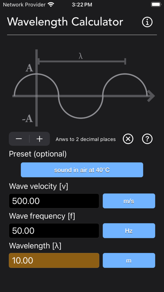 #9. Wavelength Calculator (iOS) 由: Nitrio