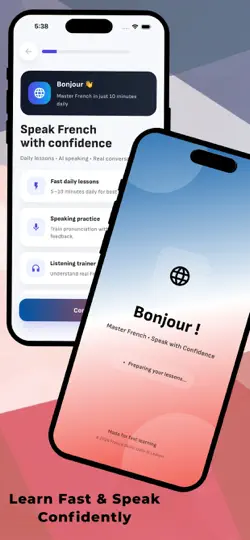 Capture d'écran de French Skills : AI Quotidienne sur iPhone 1