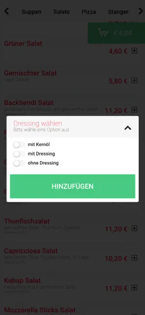 Pizzeria Giovanni Fürstenfeld screenshot 3