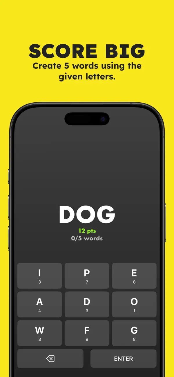Screenshot #3 pour HIGH 5 - a five word puzzle