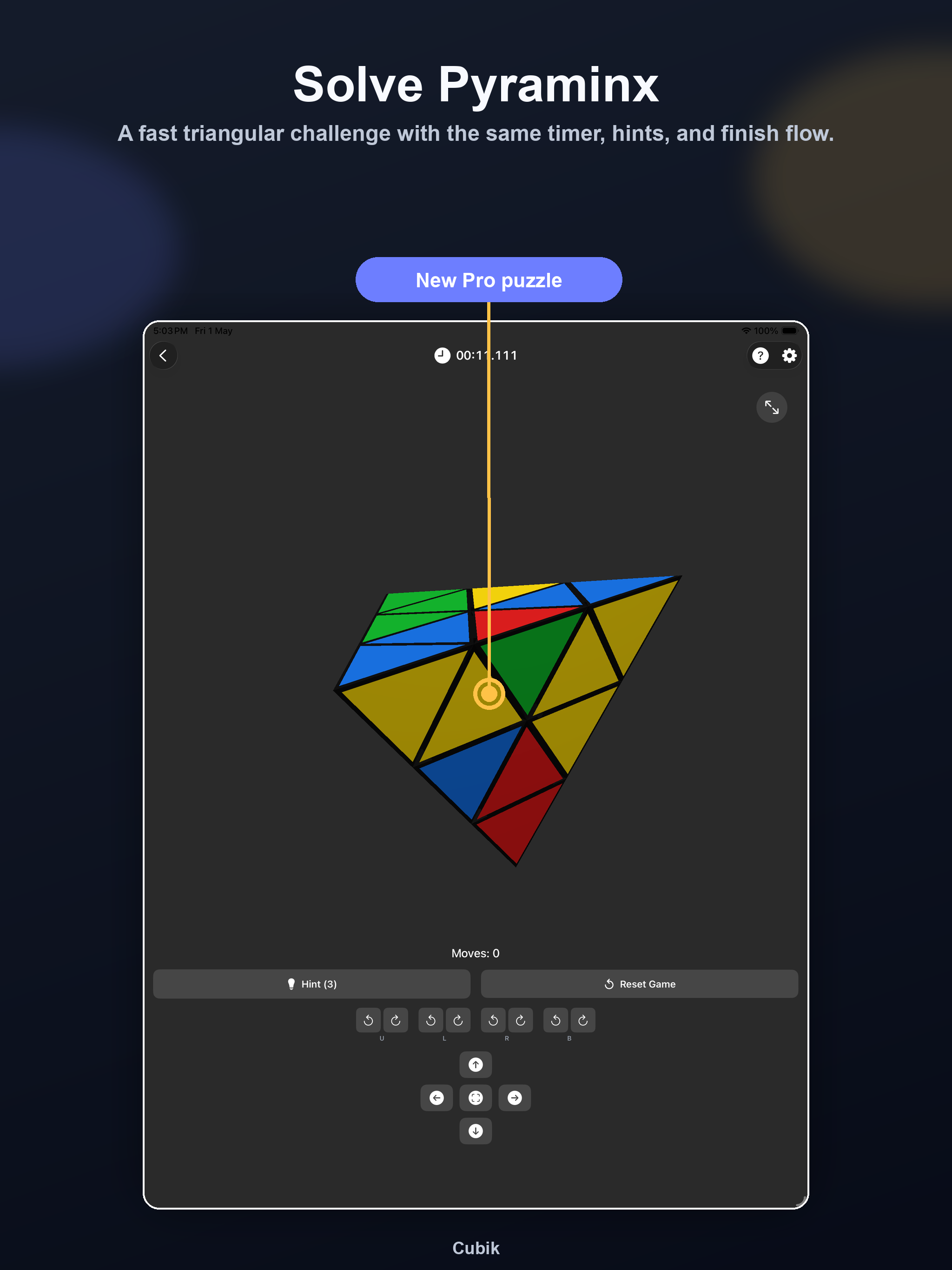 Cubik: Rubik’s Cube Puzzle