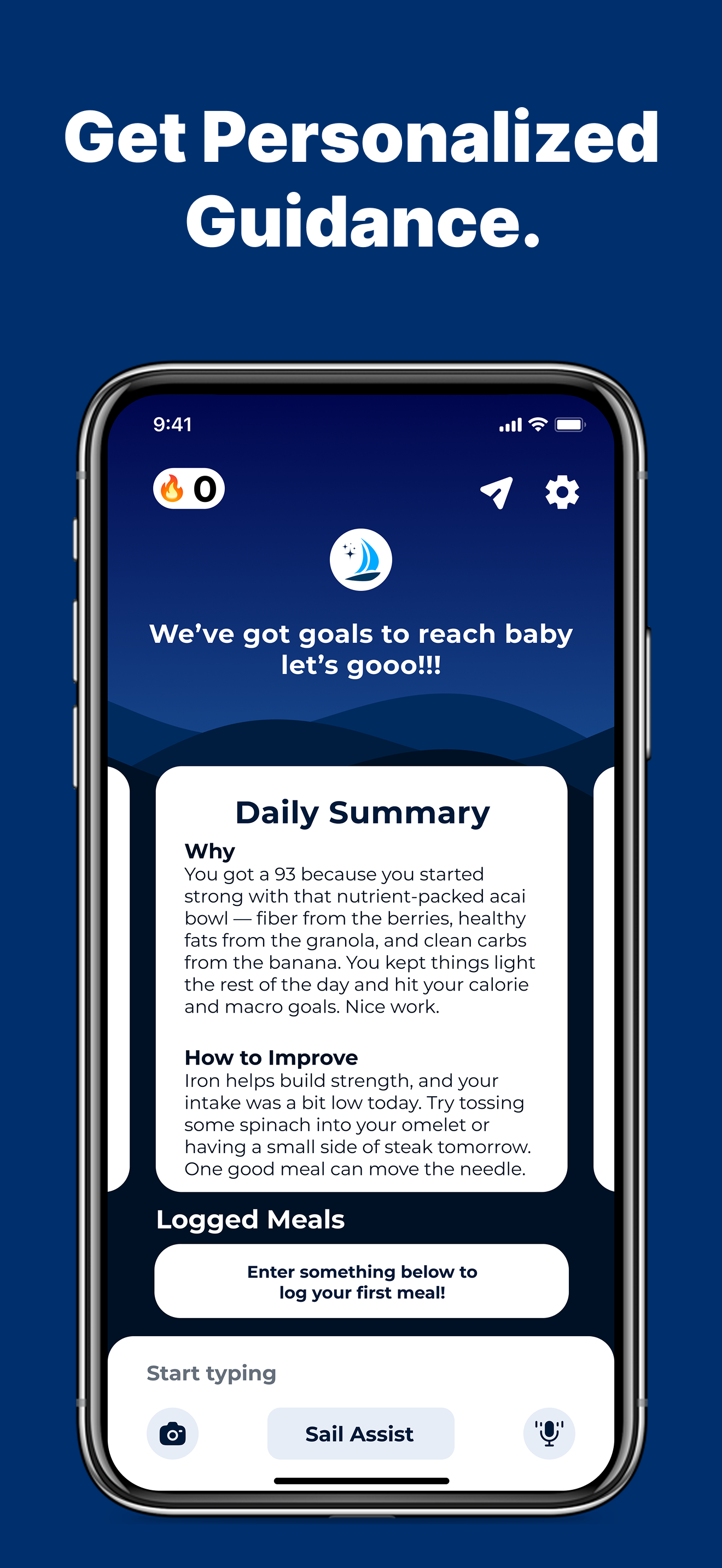 Sail Wellness: AI Nutritionist screenshot 6