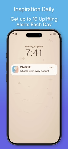 Daily Affirmations - VibeShift Screenshot 1 of 5