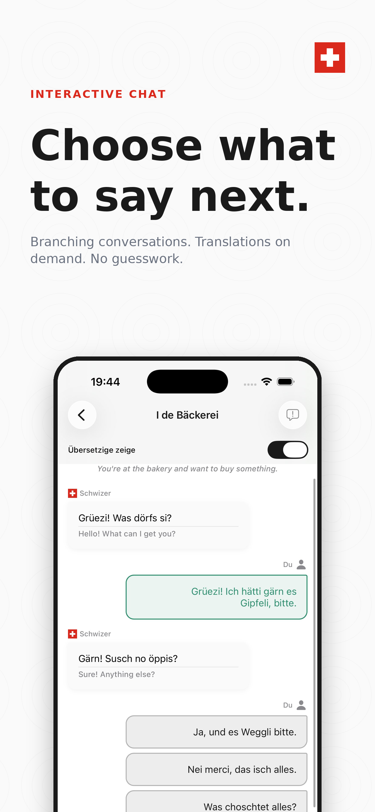 Grüezi - Learn Swiss German screenshot 8