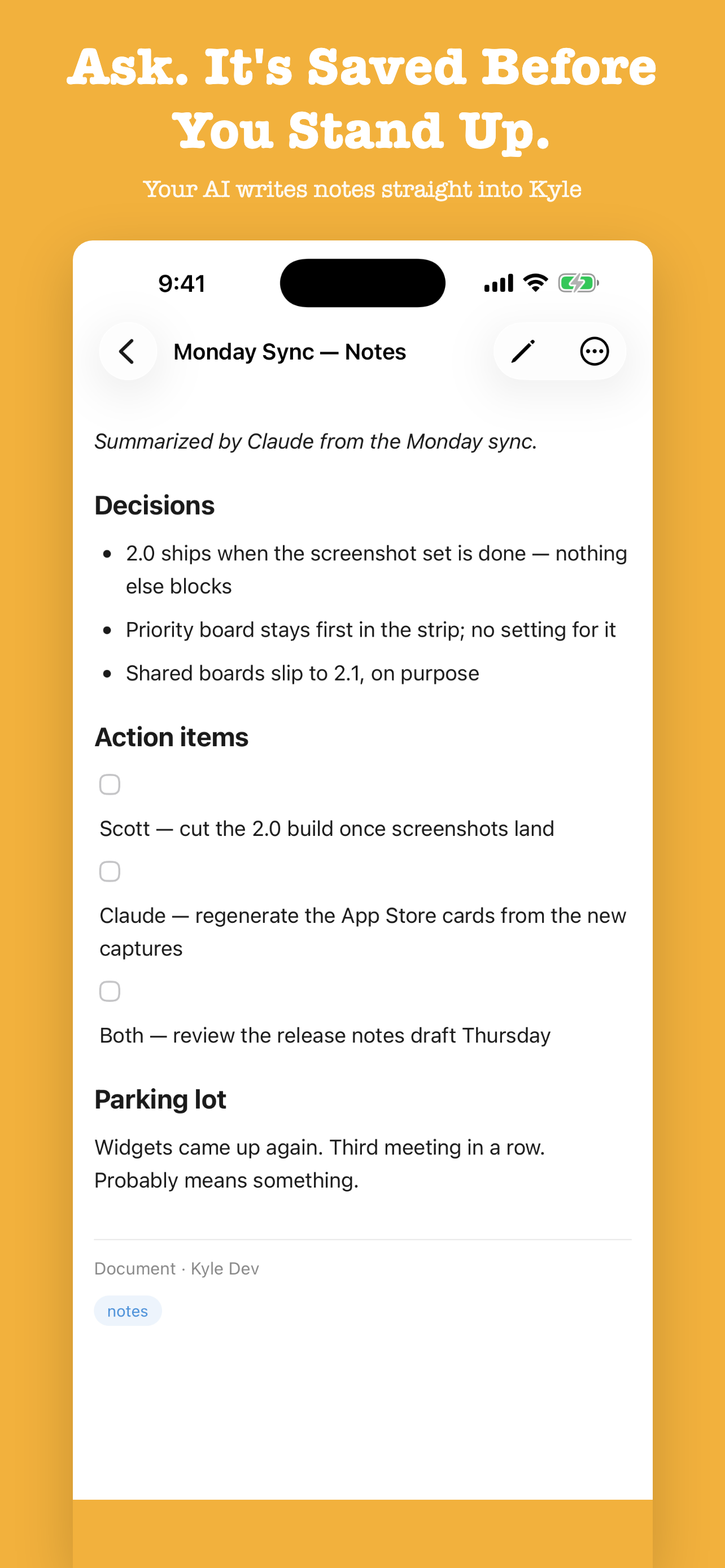 Kyle: Shared AI Brain screenshot 6