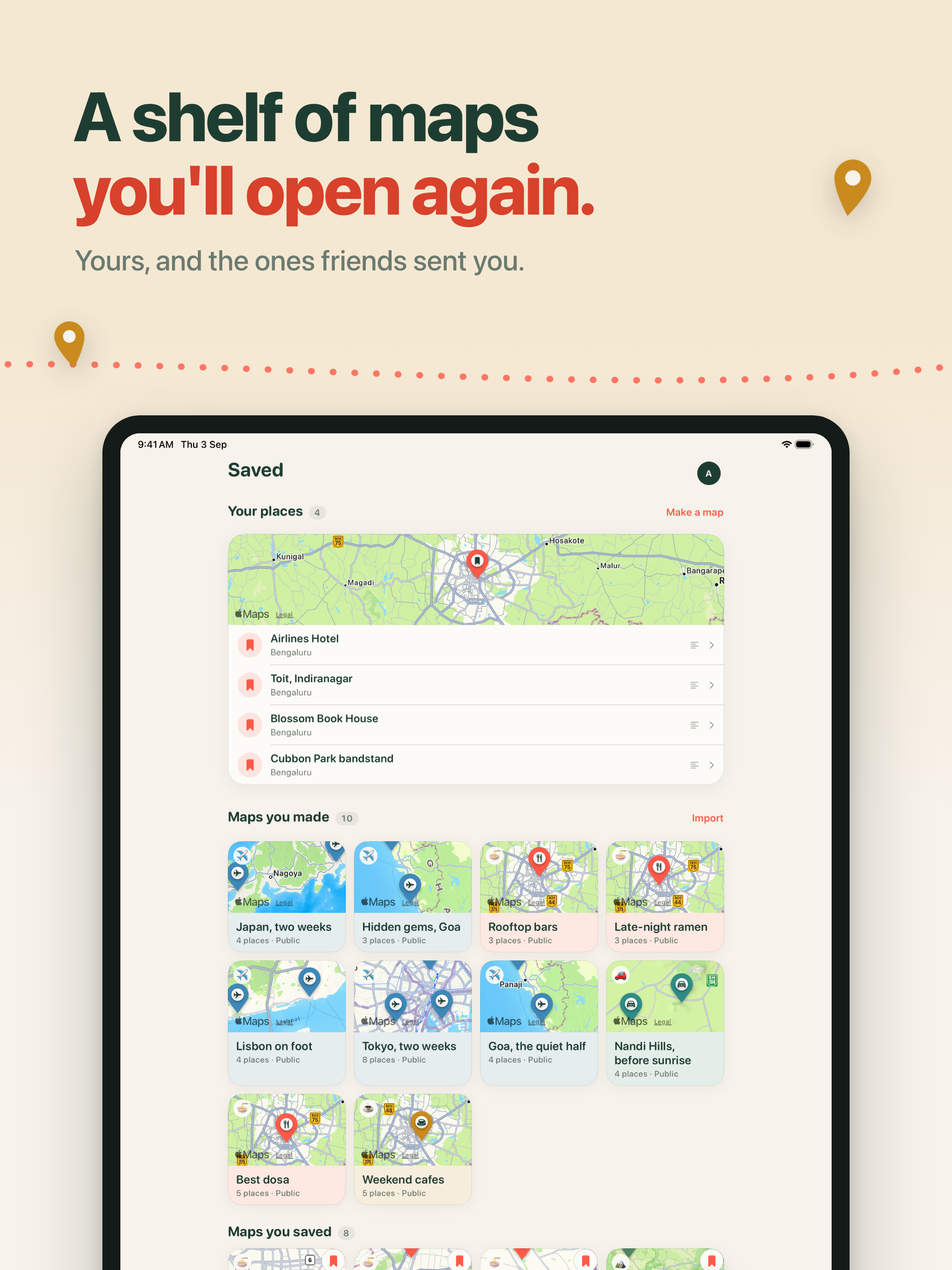 Pinly: Maps, curated by people screenshot 15