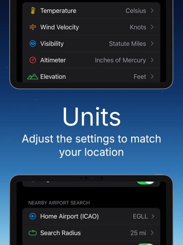 METAR Pilot - Aviation Weather iPad screenshot