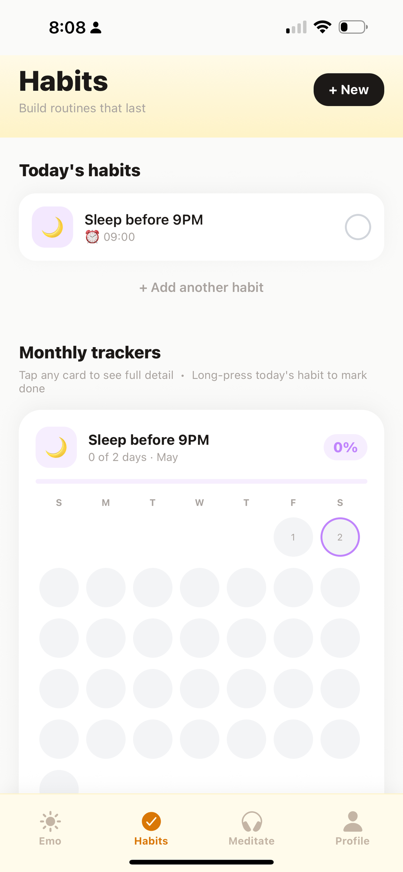 Habit Builder & Mood Log