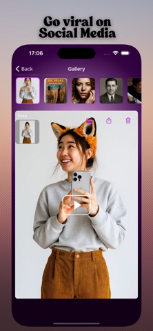 AI Video Generator - Fyra iPhone screenshot