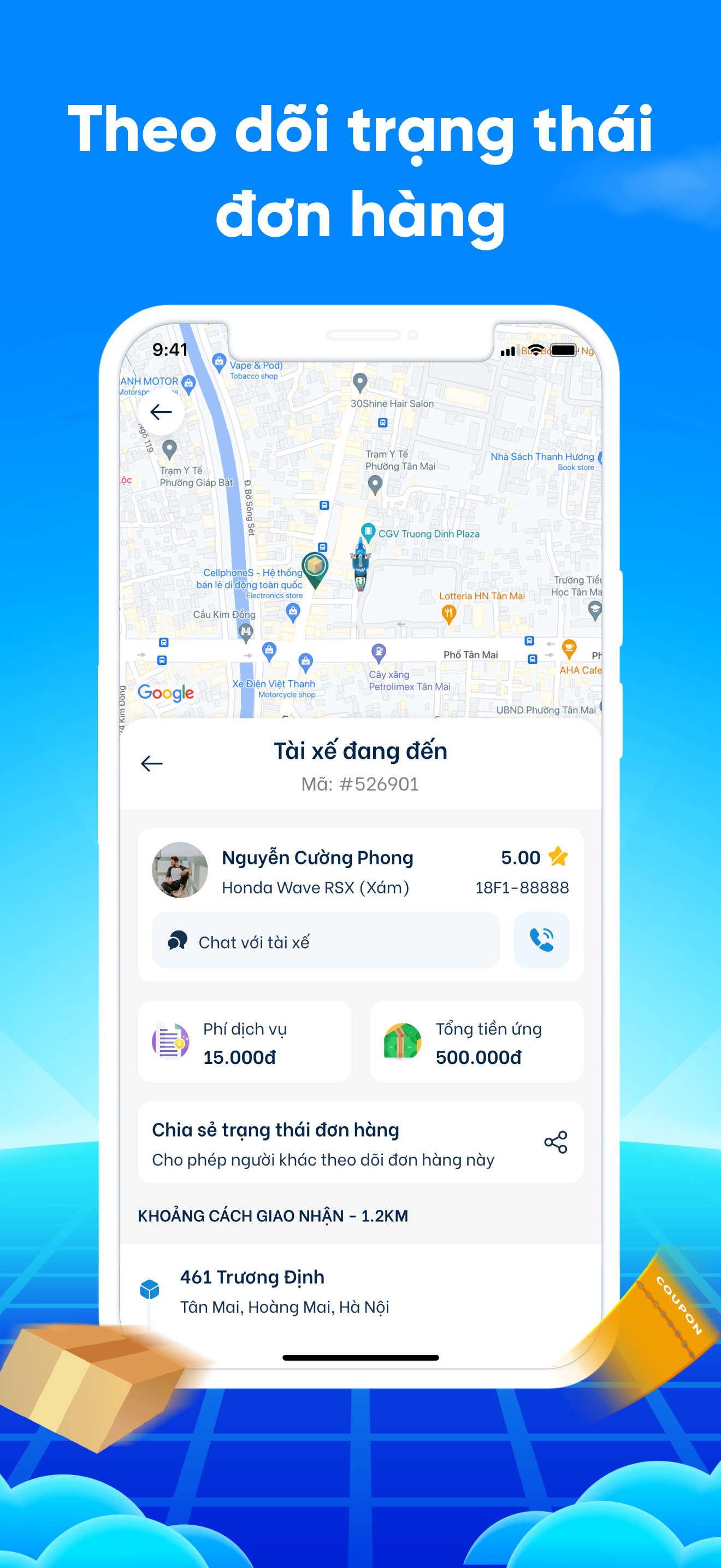 HeyU: Giao hàng thần tốc