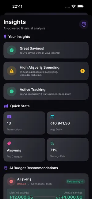 Finance: FinanceTracker screenshot 2