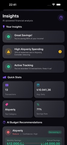 Finance: FinanceTracker screenshot