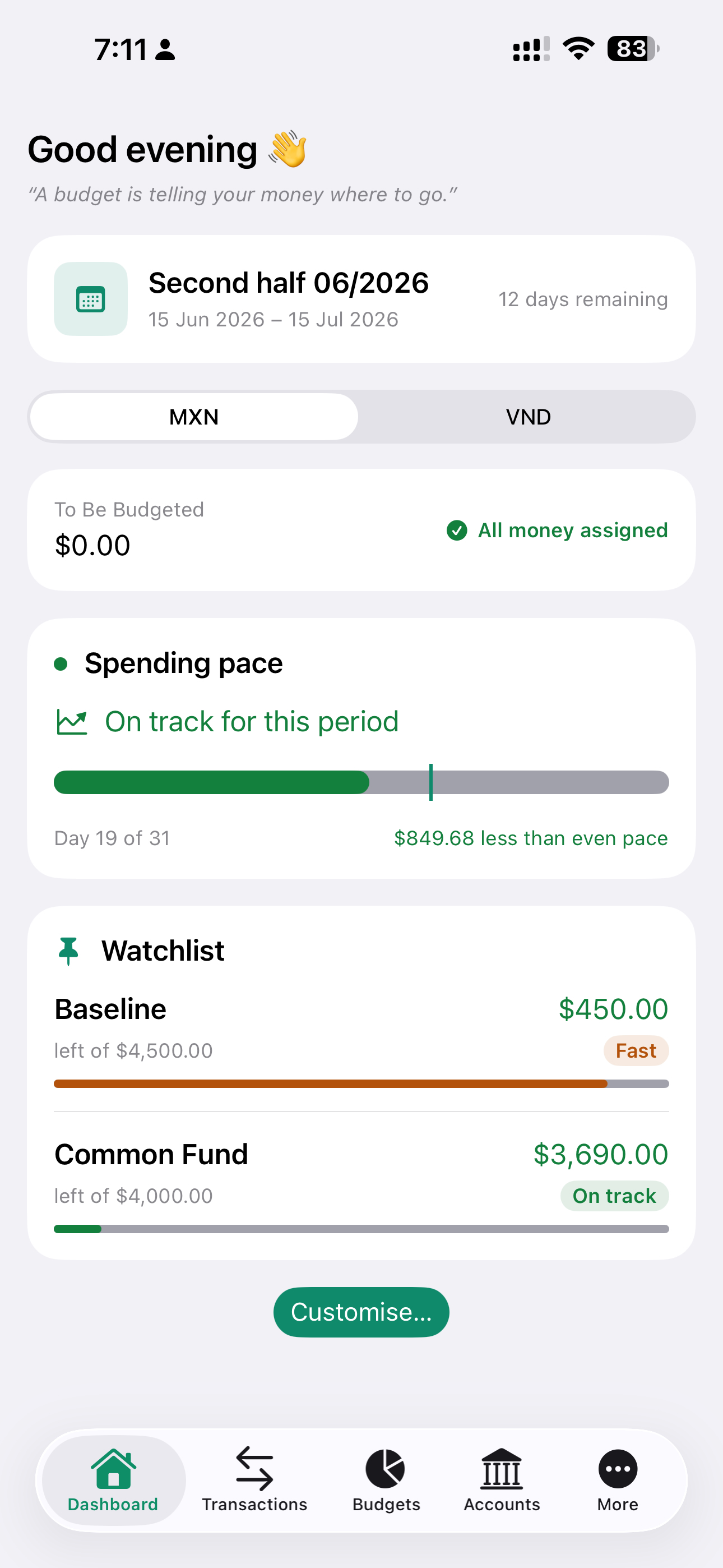 Finanzita Pocket screenshot 2