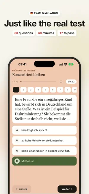 German Citizenship Test LiD screenshot 2