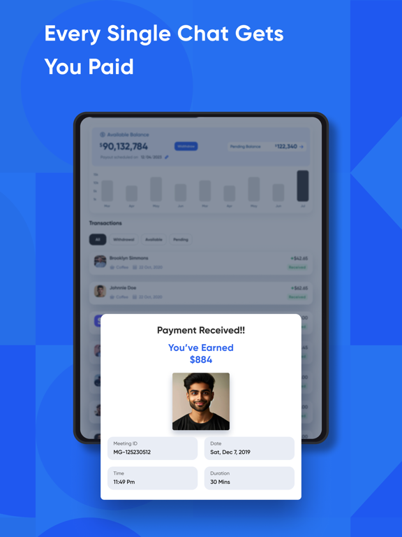 Mentoga iPad screenshot 3 - Social Networking app