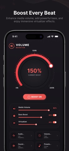 Volume Booster GOODEV iPhone screenshot