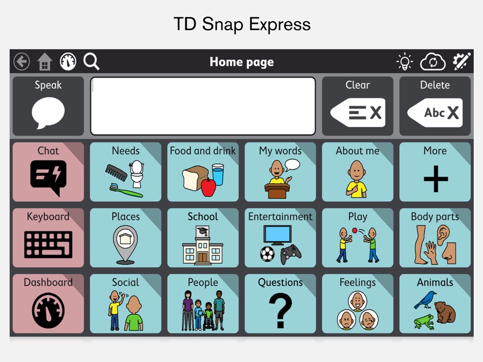 #1. TD Snap® AAC Legacy (iOS) 由: Tobii Dynavox LLC