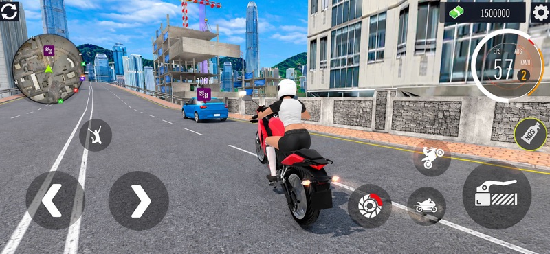 Real Bike Drive Simulator 3D screenshot 1