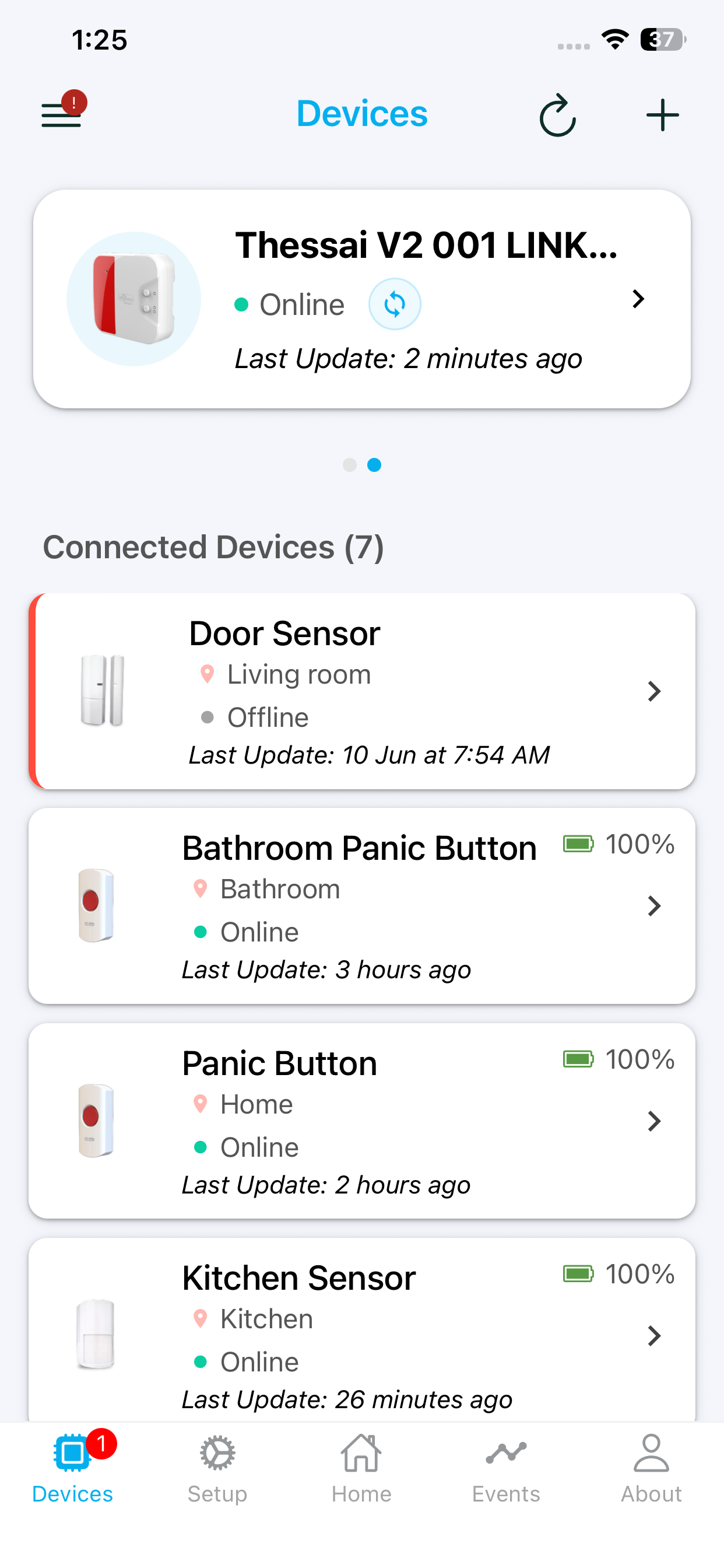 Thessai App screenshot 2