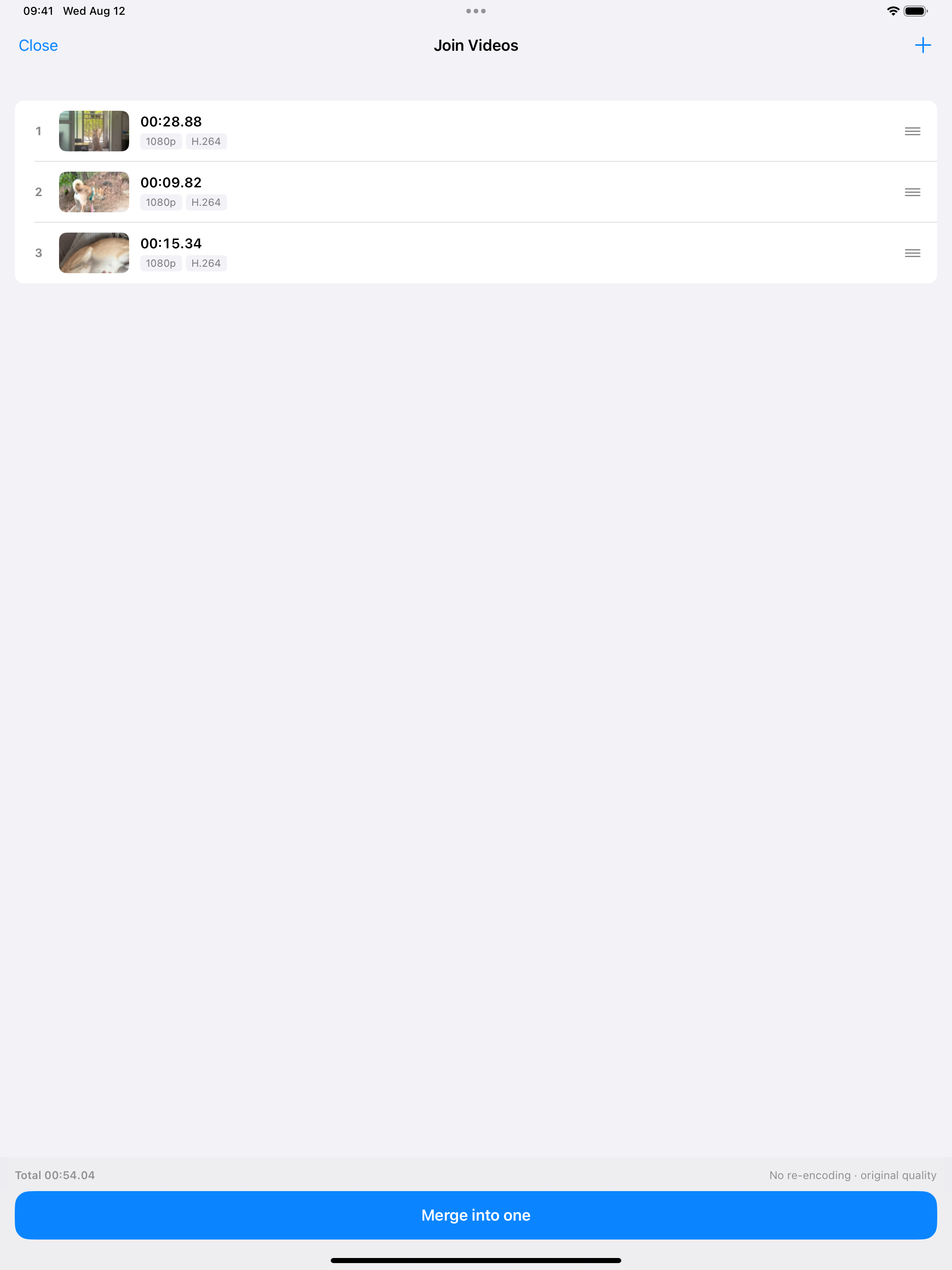 JoinCut - Video Merge & Trim screenshot 6