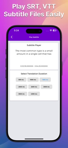 Subtitle Viewer & Translator Screenshot 6 of 6
