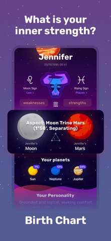 LoveLab: Zodiac Sign Horoscope iPhone screenshot