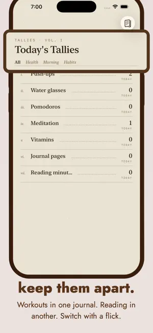 Tallies — Habit Tracker screenshot 3