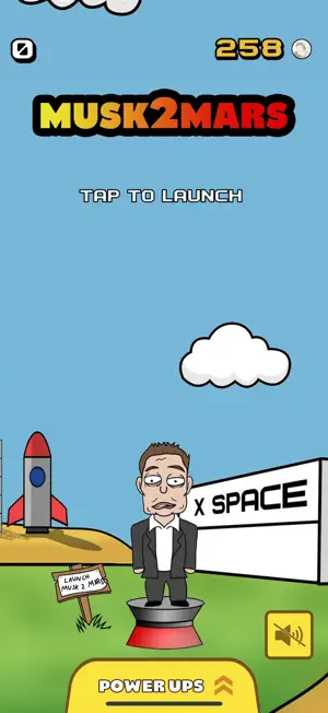 Musk2Mars: Tap your way 2 Mars screenshot 1