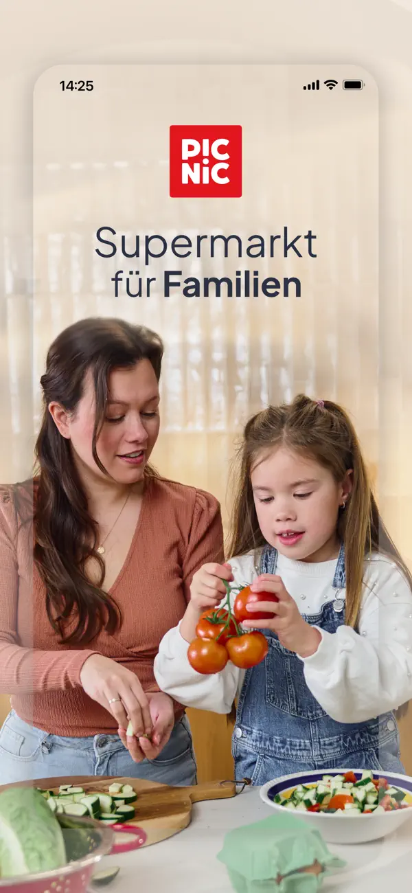 Picnic Online-Supermarkt iPhone App Screenshot 1 – Essen und Trinken