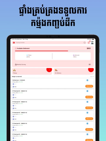 NG Driver. iPad screenshot