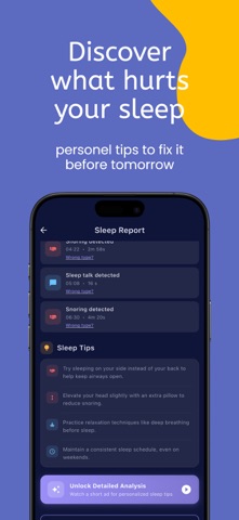 Sleep Recorder - Snore Tracker Screenshot 5 of 10