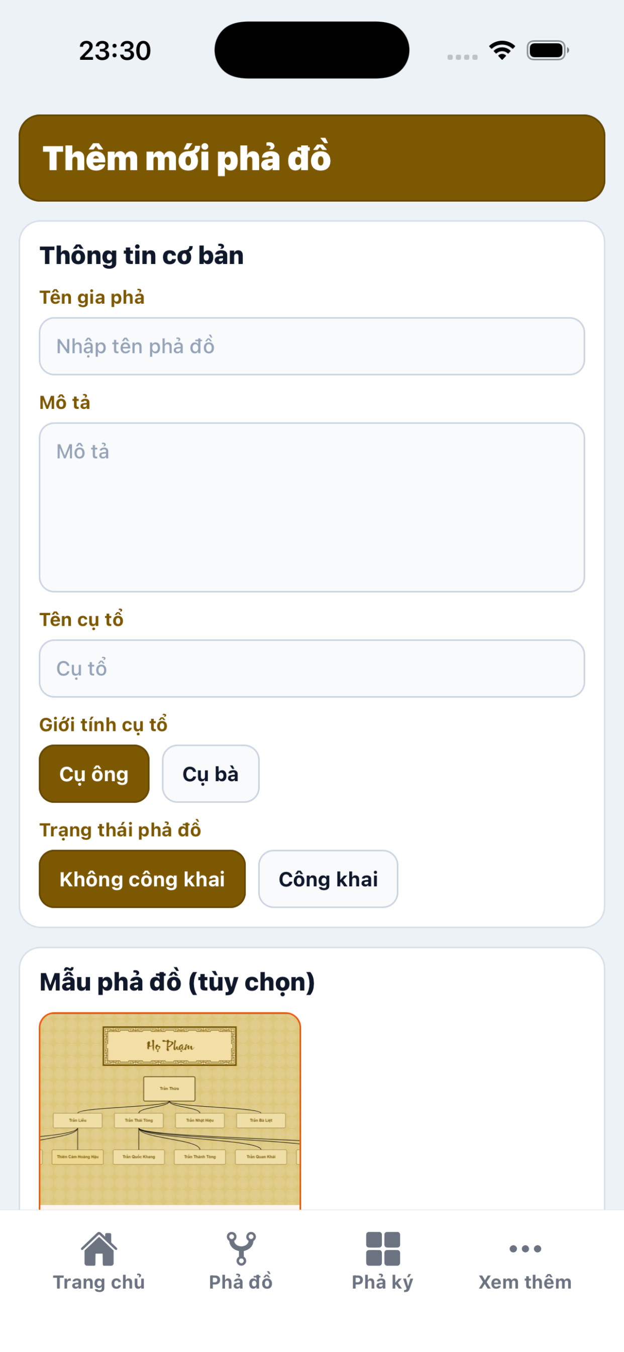 Gia Phả Việt Nam