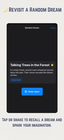 Dream Journal – Log Dreams iPhone screenshot