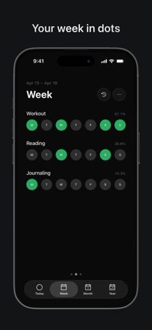 Dot · Habit Tracker Screenshot 2 of 6
