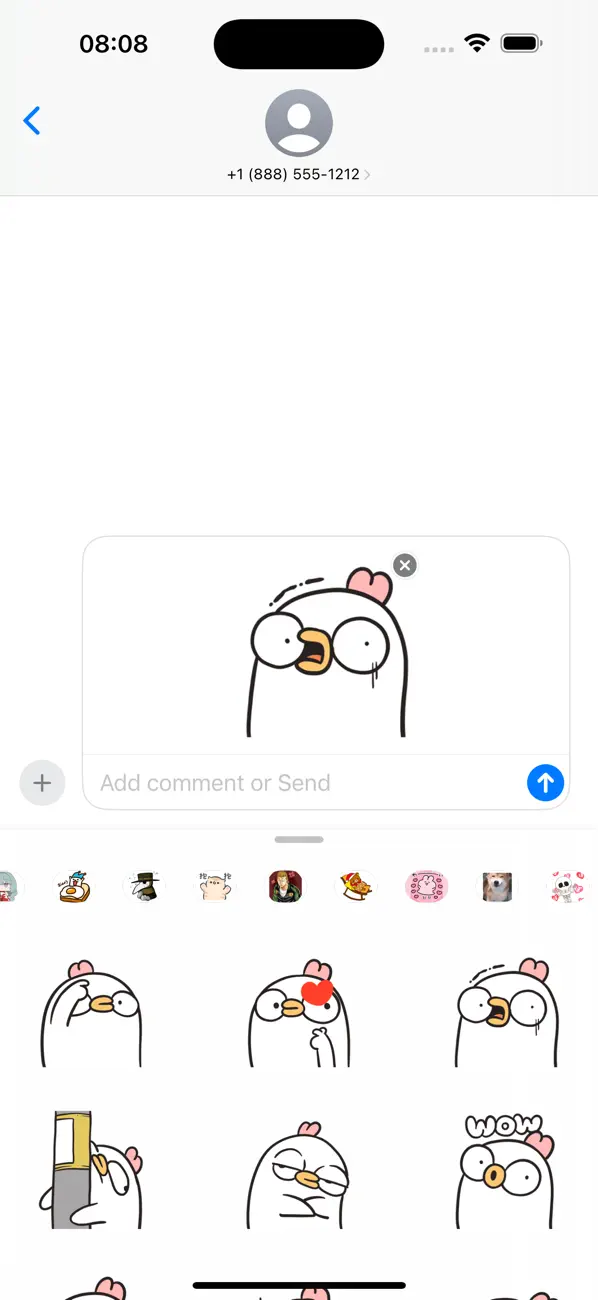 Screenshot #2 pour The ChickenSquad Stickers