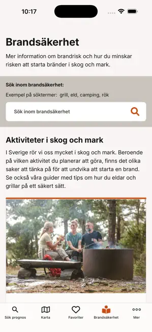 Brandrisk Ute iPhone screenshot 5
