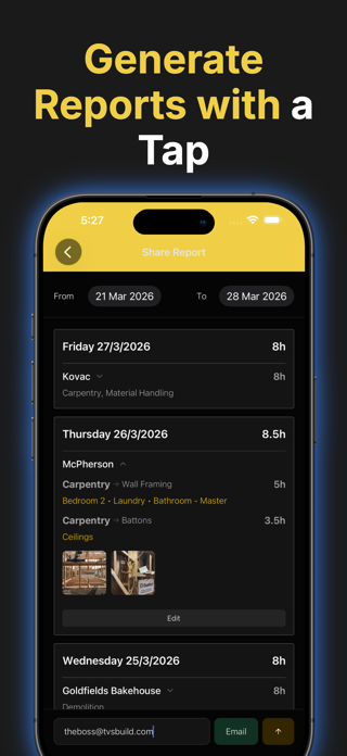 Dusted - Work Tracker Screenshot 7 of 8