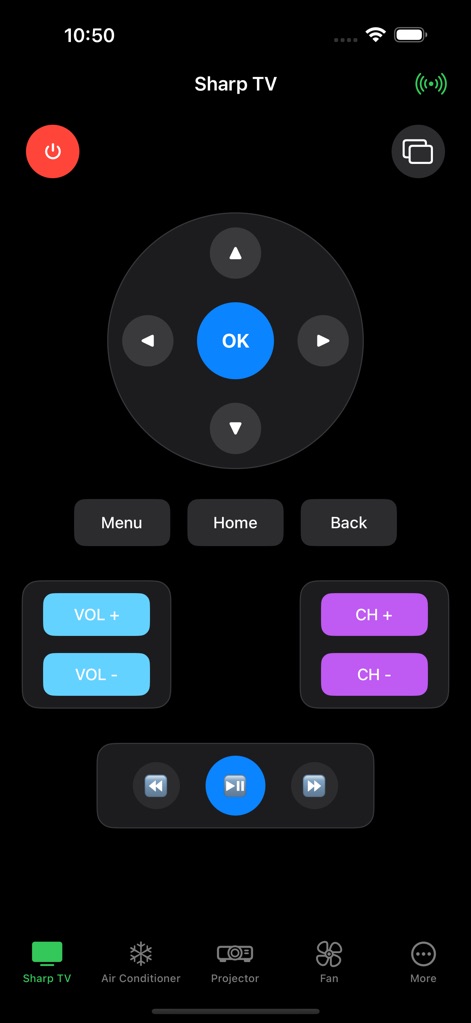 Sharp TV Remote - Utilities App | MWM